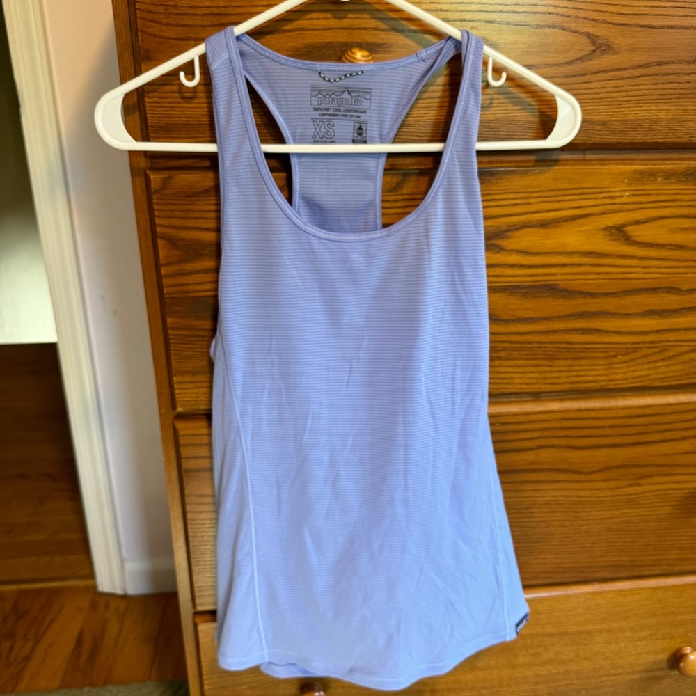 Patagonia size XS. Racerback, lightweight tank.